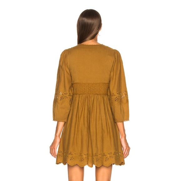 Ulla Johnson Ailey Dress in Bronze - Picture 4 of 8